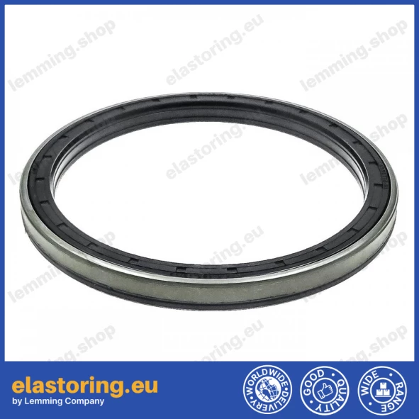 Wheel hub oil seal 136,8x165x13/12 RWDR KASSETTE Wheel hub oil seal 136,8x165x13/12 RWDR KASSETTE