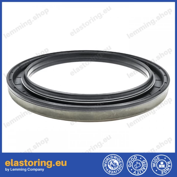 Wheel hub oil seal 145x189x15,5/17 RWDR KASSETTE Wheel hub oil seal 145x189x15,5/17 RWDR KASSETTE