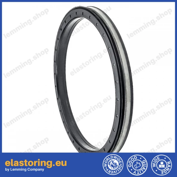 Wheel hub oil seal 148x170x14 RWDR-KOMBI NBR