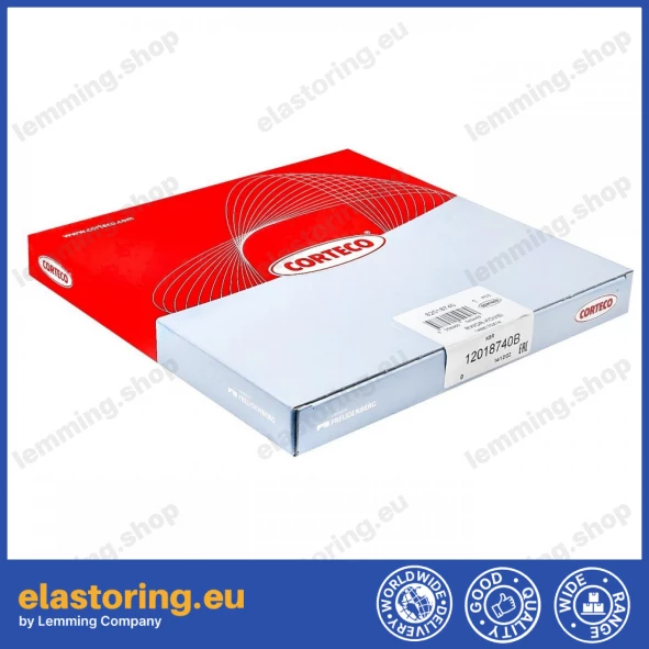 Wheel hub oil seal 148x170x14 RWDR-KOMBI NBR