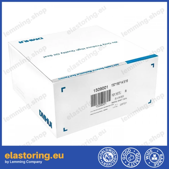 Wheel hub oil seal 150x180x14,5/16 RWDR KASSETTE Wheel hub oil seal 150x180x14,5/16 RWDR KASSETTE