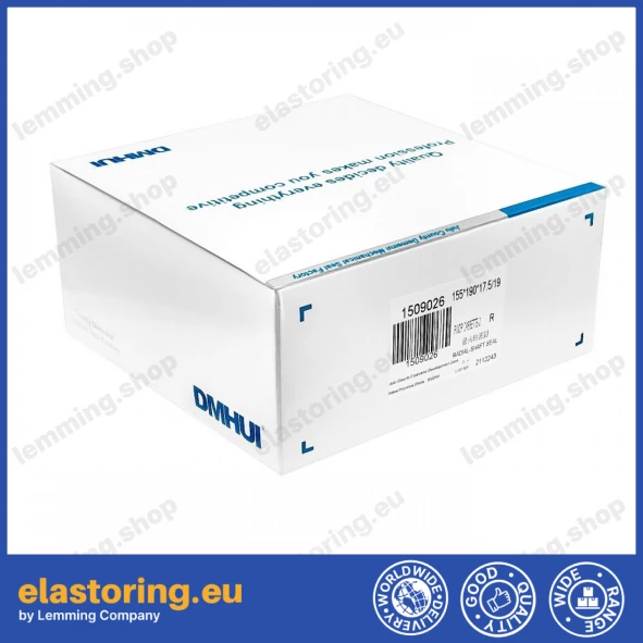 Wheel hub oil seal 155x190x17,5/19 RWDR-K7 Wheel hub oil seal 155x190x17,5/19 RWDR-K7