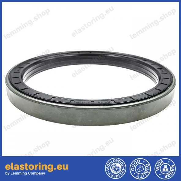 Wheel hub oil seal 155x190x17,5/19 RWDR-K7 Wheel hub oil seal 155x190x17,5/19 RWDR-K7