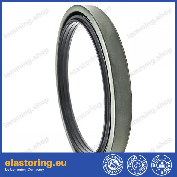 Wheel hub oil seal 155x190x17,5/19 RWDR-K7 Wheel hub oil seal 155x190x17,5/19 RWDR-K7