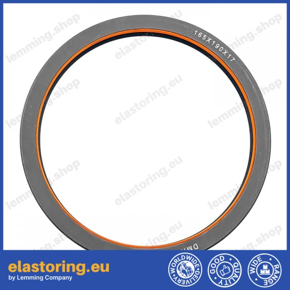 Wheel hub oil seal 165x190x17 COMBI Wheel hub oil seal 165x190x17 COMBI