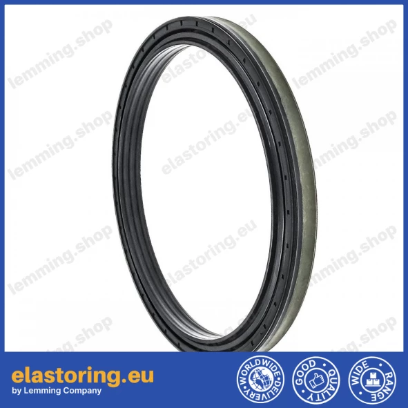 Wheel hub oil seal 165x195x16,5/18 RWDR KASSETTE Wheel hub oil seal 165x195x16,5/18 RWDR KASSETTE