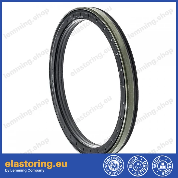 Wheel hub oil seal 165x195x16,5/18 RWDR KASSETTE Wheel hub oil seal 165x195x16,5/18 RWDR KASSETTE