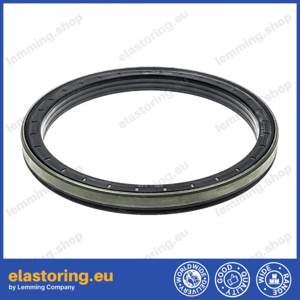 Wheel hub oil seal 165x195x16,5/18 RWDR KASSETTE Wheel hub oil seal 165x195x16,5/18 RWDR KASSETTE