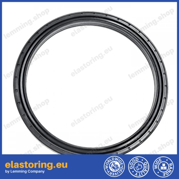 Wheel hub oil seal 165x195x16,5/18 RWDR KASSETTE Wheel hub oil seal 165x195x16,5/18 RWDR KASSETTE