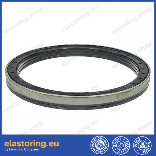 Wheel hub oil seal 165x195x16,5/18 RWDR NBR Wheel hub oil seal 165x195x16,5/18 RWDR NBR