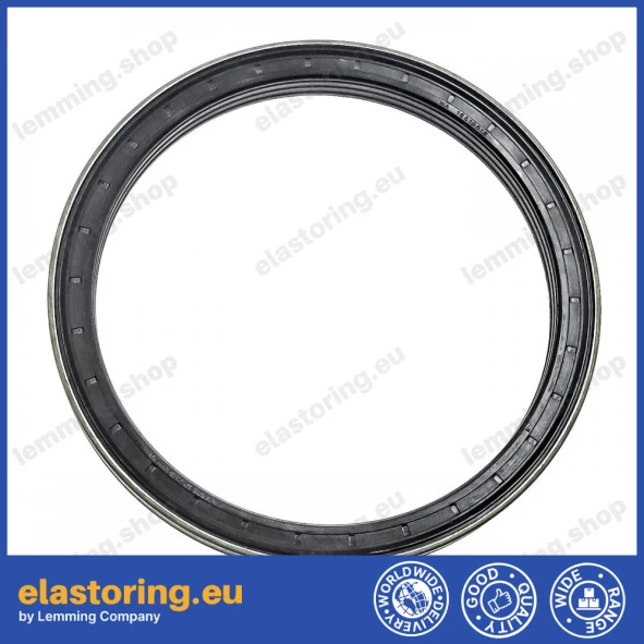 Wheel hub oil seal 165x195x16,5/18 RWDR NBR Wheel hub oil seal 165x195x16,5/18 RWDR NBR