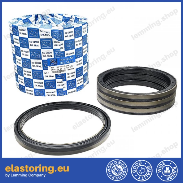 Wheel hub oil seal 165x195x16,5/18 RWDR NBR Wheel hub oil seal 165x195x16,5/18 RWDR NBR