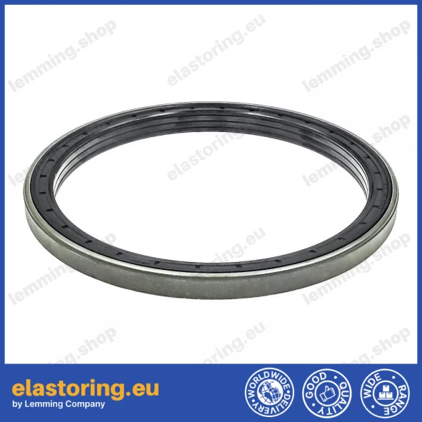 Wheel hub oil seal 167,8x198x13/15,5 RWDR KASSETTE Wheel hub oil seal 167,8x198x13/15,5 RWDR KASSETTE