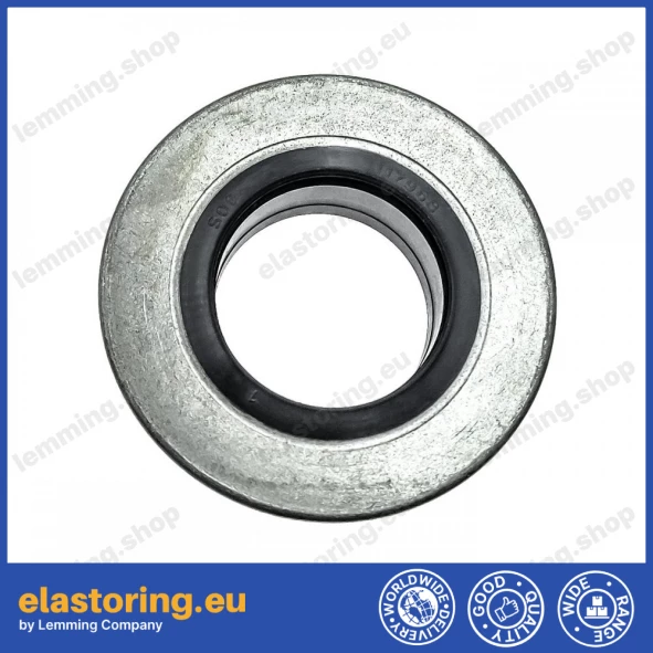 Wheel hub oil seal 25,4x44,45/49,6x15,8 RWDR NBR Wheel hub oil seal 25,4x44,45/49,6x15,8 RWDR NBR