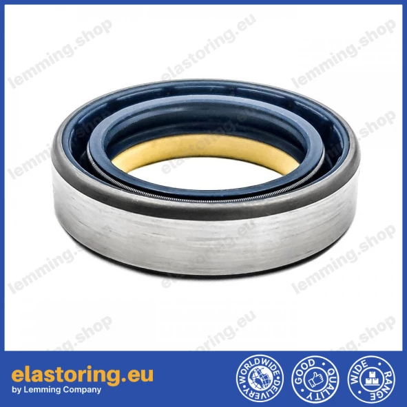 Wheel hub oil seal 30x44x11 COMBI NBR
