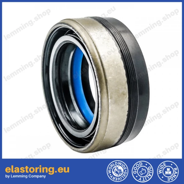 Wheel hub oil seal 30x44x17 COMBI Wheel hub oil seal 30x44x17 COMBI