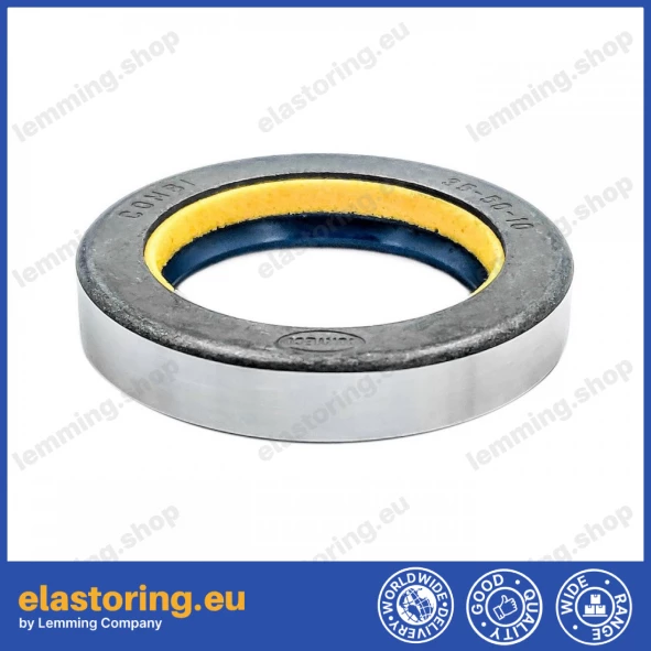 Wheel hub oil seal 35x50x10 COMBI NBR Wheel hub oil seal 35x50x10 COMBI NBR