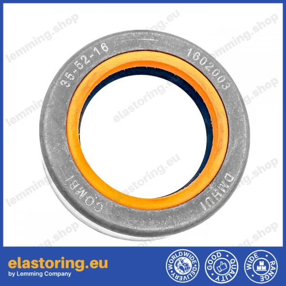 Wheel hub oil seal 35x52x16 COMBI NBR Wheel hub oil seal 35x52x16 COMBI NBR