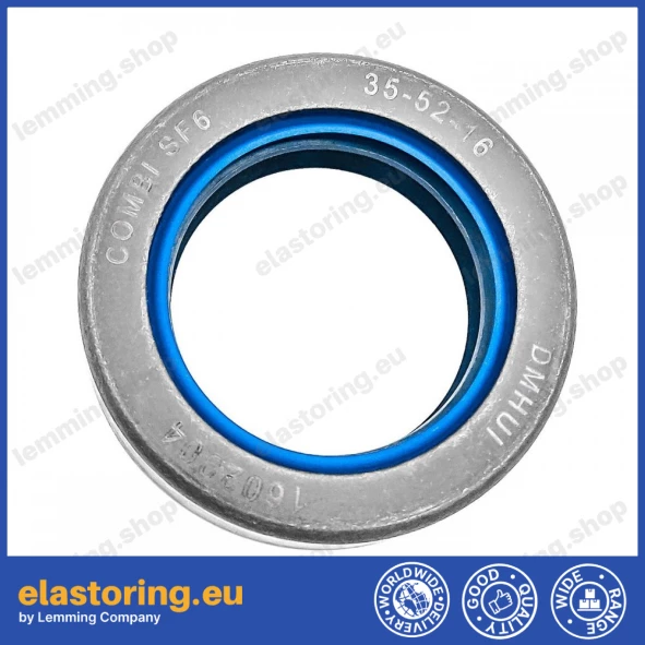 Wheel hub oil seal 35x52x16 COMBI SF6 Wheel hub oil seal 35x52x16 COMBI SF6