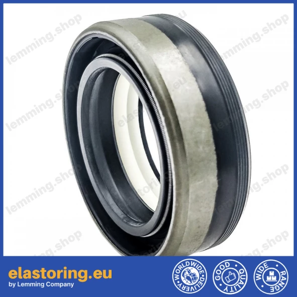 Wheel hub oil seal 35x52x17/18,5 COMBI SF
