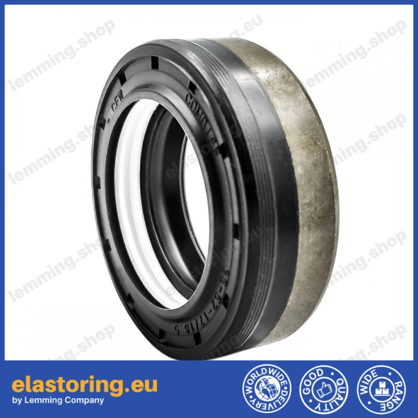 Wheel hub oil seal 35x52x17/18,5 COMBI SF Wheel hub oil seal 35x52x17/18,5 COMBI SF