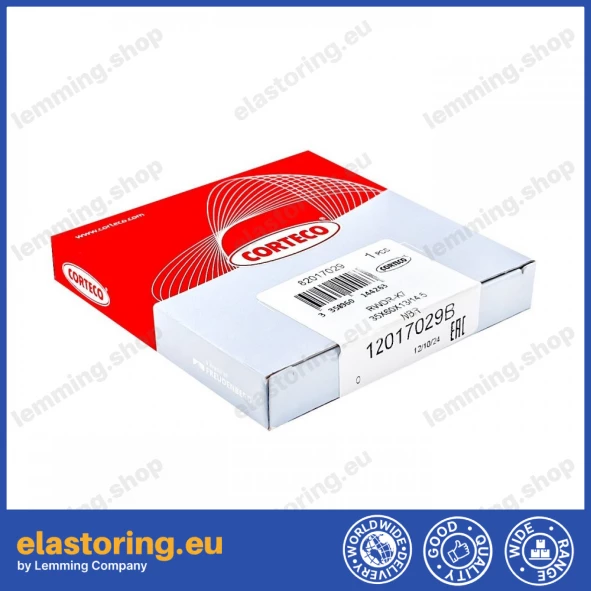 Wheel hub oil seal 35x60x13/14,5 COMBI NBR