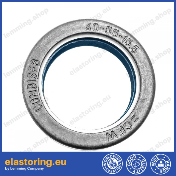 Wheel hub oil seal 40x55x15,5 COMBI
