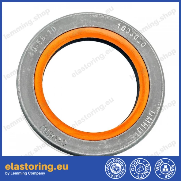 Wheel hub oil seal 40x58x10 COMBI Wheel hub oil seal 40x58x10 COMBI