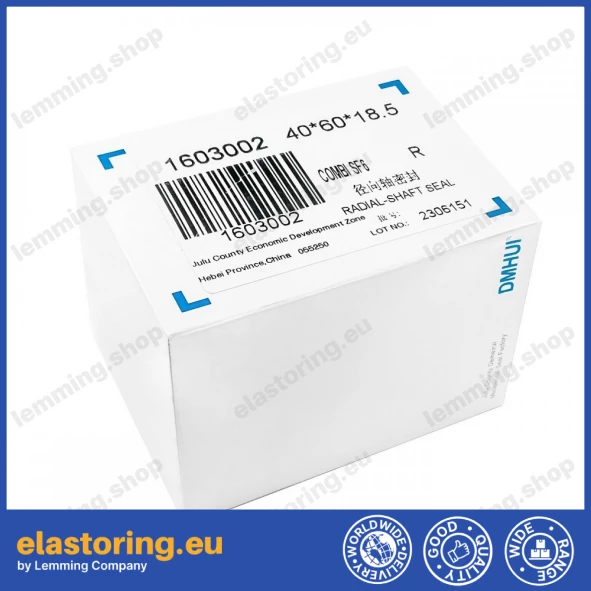 Wheel hub oil seal 40x60x18,5 COMBI SF6 Wheel hub oil seal 40x60x18,5 COMBI SF6