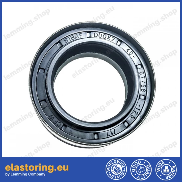 Wheel hub oil seal 40x60x25 RWDR-KOMBI