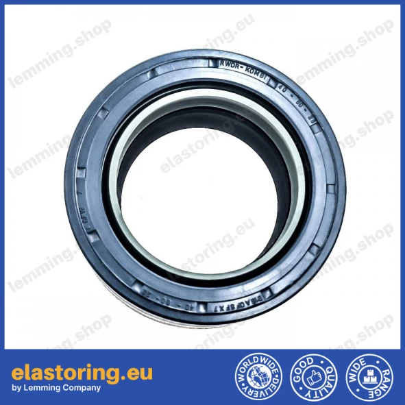 Wheel hub oil seal 40x60x25 RWDR-KOMBI