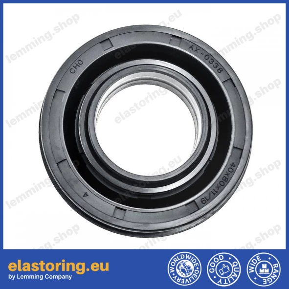 Wheel hub oil seal 40x80x11/19 RWDR NBR Wheel hub oil seal 40x80x11/19 RWDR NBR