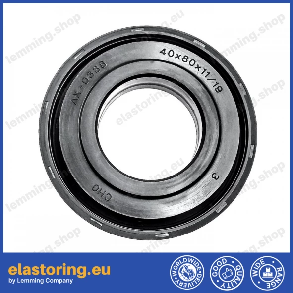 Wheel hub oil seal 40x80x11/19 RWDR NBR Wheel hub oil seal 40x80x11/19 RWDR NBR