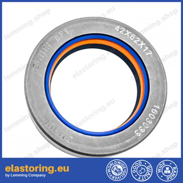 Wheel hub oil seal 42x62x17 COMBI SF1