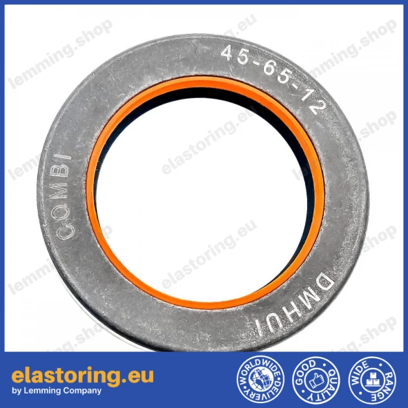 Wheel hub oil seal 45x65x12 COMBI