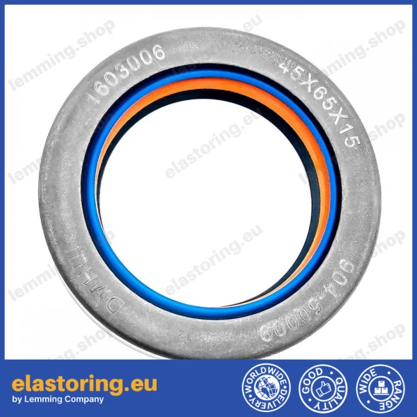 Wheel hub oil seal 45x65x15 COMBI SF1