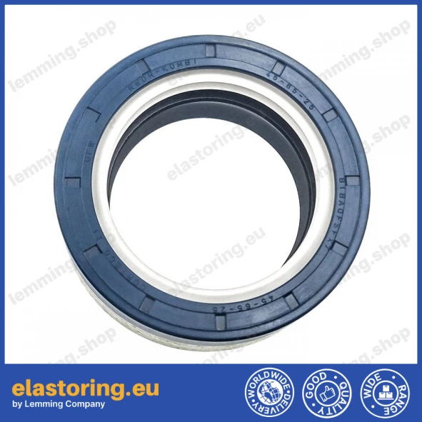 Wheel hub oil seal 45x65x25 RWDR-KOMBI NBR Wheel hub oil seal 45x65x25 RWDR-KOMBI NBR