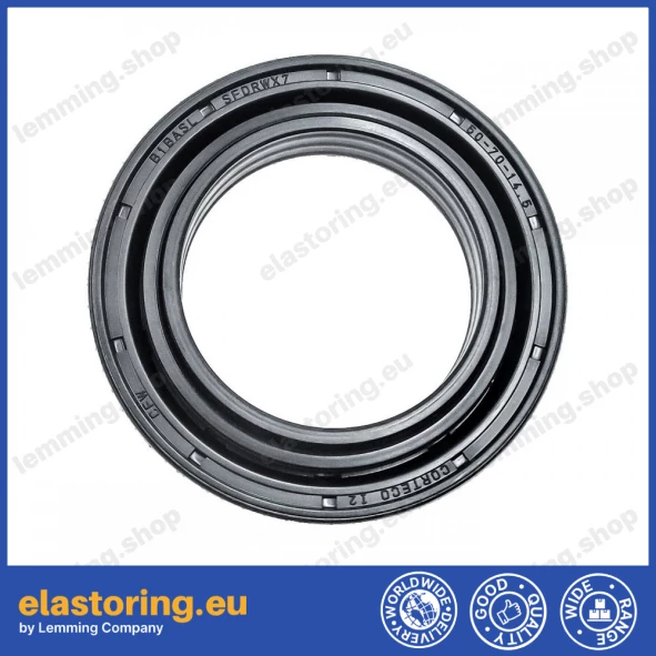Wheel hub oil seal 45x70x14/17 RWDR NBR Wheel hub oil seal 45x70x14/17 RWDR NBR