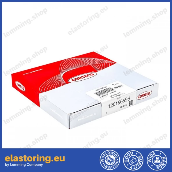 Wheel hub oil seal 46,15x80x16,5 COMBI SF6 NBR