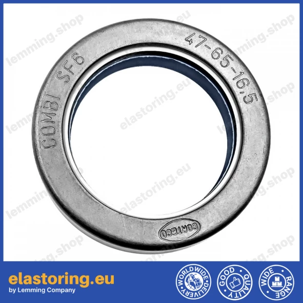 Wheel hub oil seal 47x65x16,5 COMBI NBR Wheel hub oil seal 47x65x16,5 COMBI NBR
