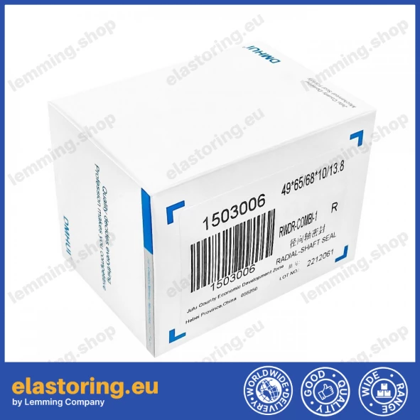 Wheel hub Wheel hub oil seal 49x65/68x10/13,8 RWDR-COMBI Wheel hub Wheel hub oil seal 49x65/68x10/13,8 RWDR-COMBI