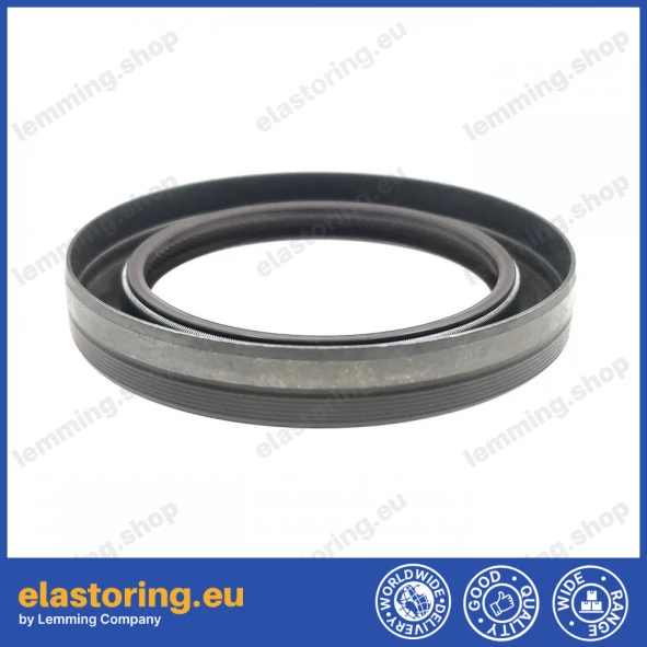 Wheel hub oil seal 50x70x10 RWDR-CALZATO FPM