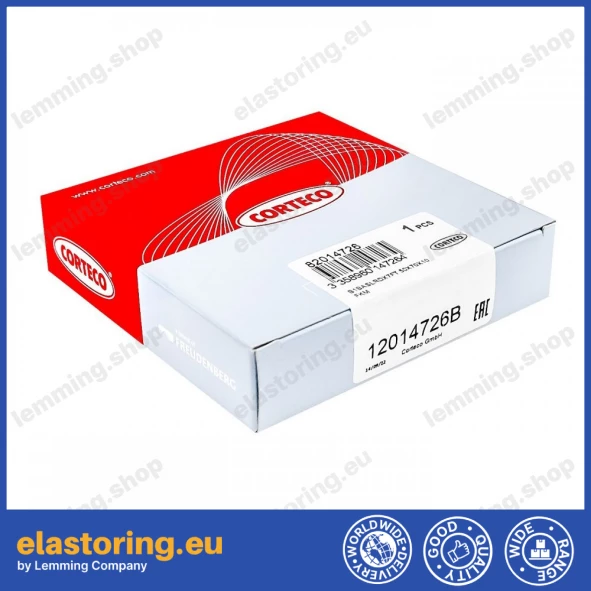 Wheel hub oil seal 50x70x10 RWDR-CALZATO FPM