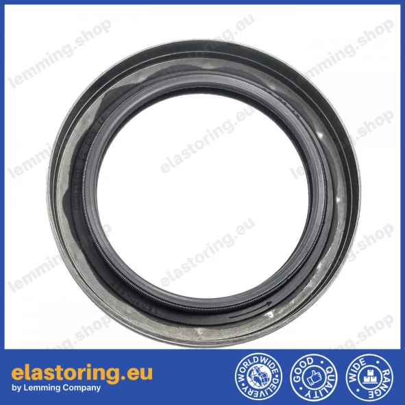 Wheel hub oil seal 50x70x10 RWDR-CALZATO FPM