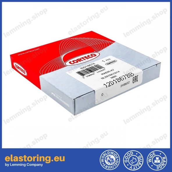 Wheel hub oil seal 53,2x78x13/14 RWDR-KASSETTE NBR Wheel hub oil seal 53,2x78x13/14 RWDR-KASSETTE NBR
