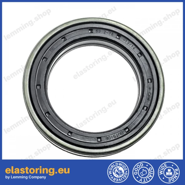 Wheel hub oil seal 53,2x78x13/14 RWDR-KASSETTE NBR Wheel hub oil seal 53,2x78x13/14 RWDR-KASSETTE NBR