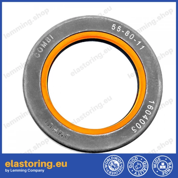 Wheel hub oil seal 55x80x11 COMBI Wheel hub oil seal 55x80x11 COMBI