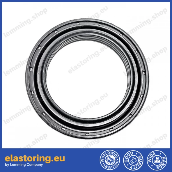 Wheel hub oil seal 55x80x12,5/14 RWDR FPM Wheel hub oil seal 55x80x12,5/14 RWDR FPM