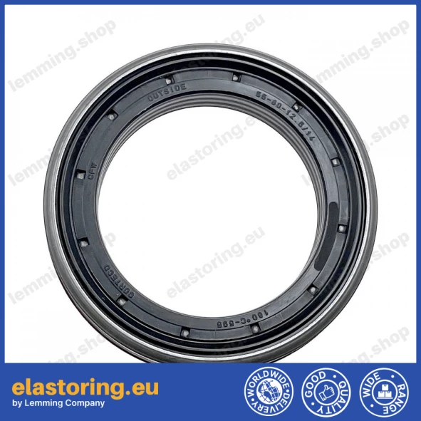 Wheel hub oil seal 55x80x12,5/14 RWDR FPM Wheel hub oil seal 55x80x12,5/14 RWDR FPM
