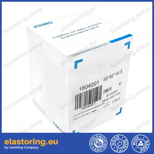 Wheel hub oil seal 55x82x16,5 COMBI SF6 Wheel hub oil seal 55x82x16,5 COMBI SF6